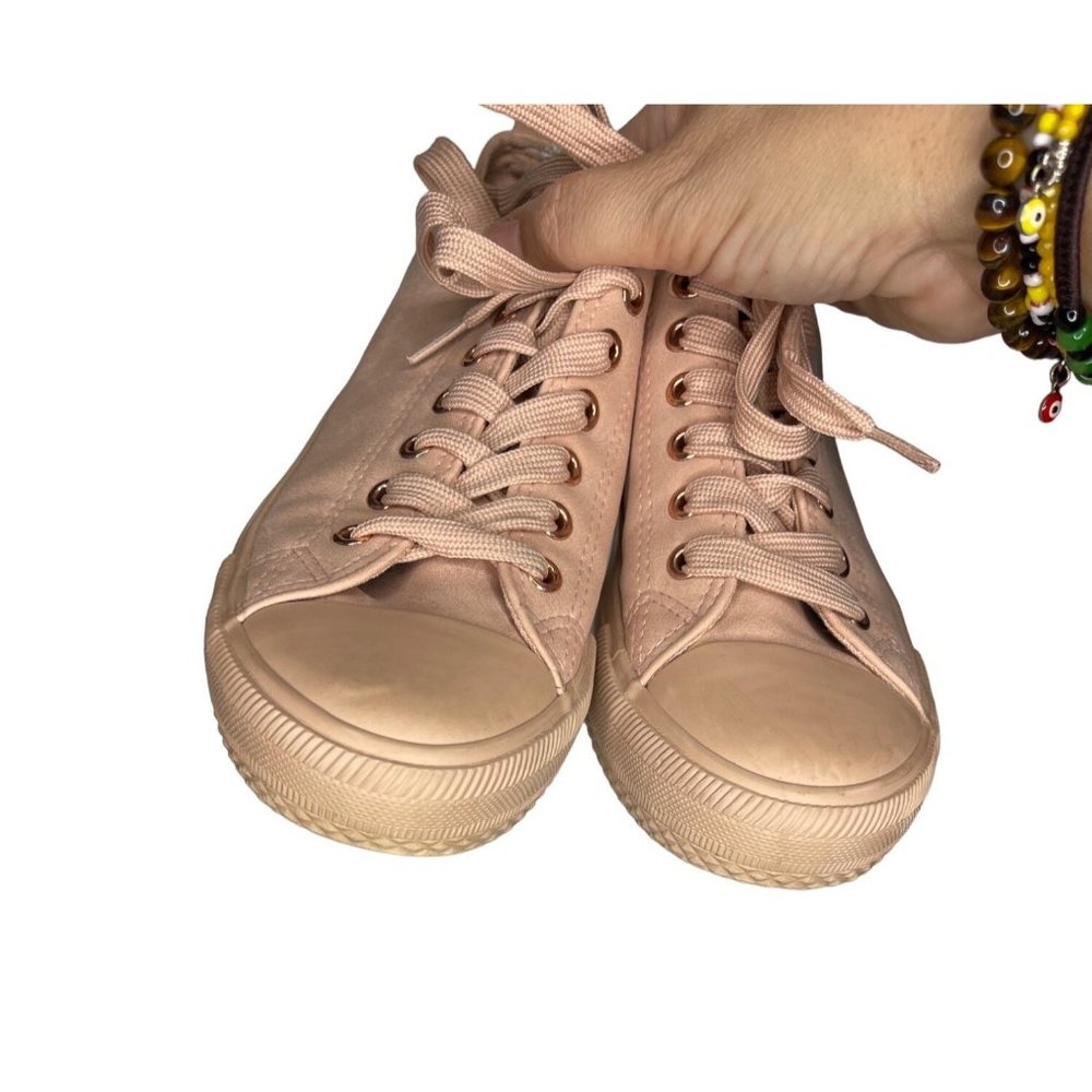 PRIMARK ROSE PINK SNEAKERS women's size 7 - Picture 5 of 7